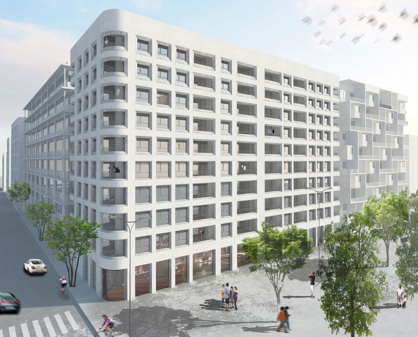 herzog & de meuron develops lyon confluence masterplan designboom