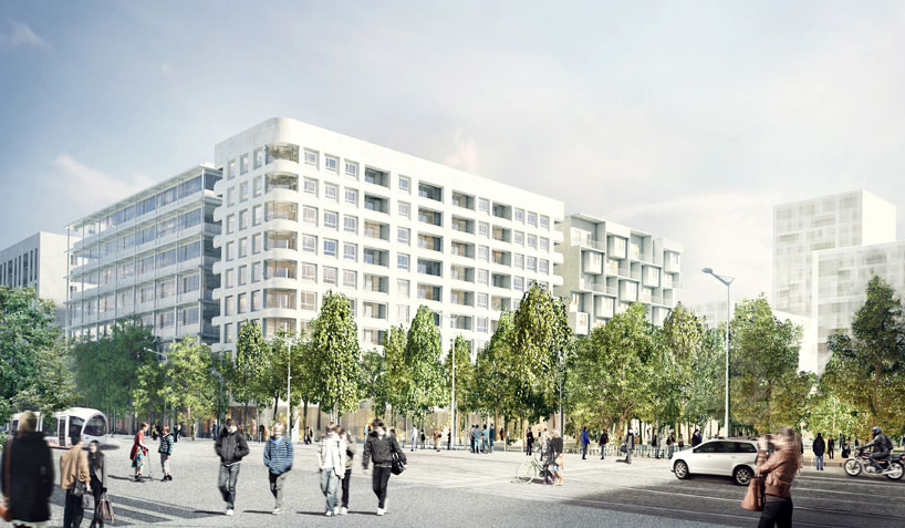 herzog & de meuron develops lyon confluence masterplan designboom