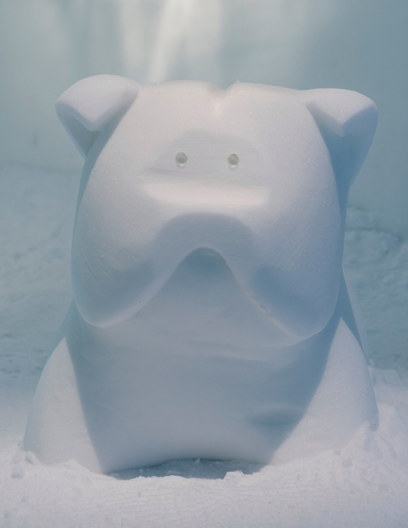 ice hotel in sweden by MINI