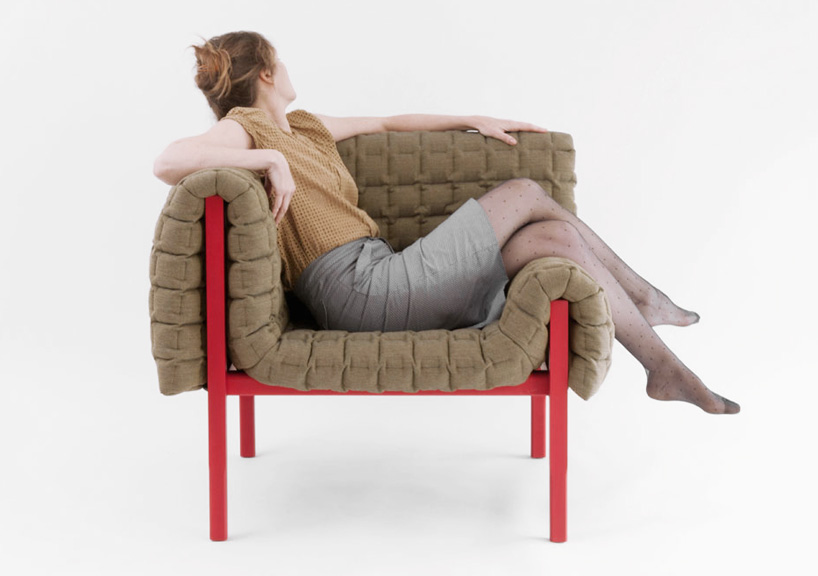 inga sempe expands ruche collection by ligne roset with armchair
