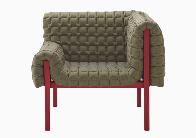 inga sempe expands ruche collection by ligne roset with armchair