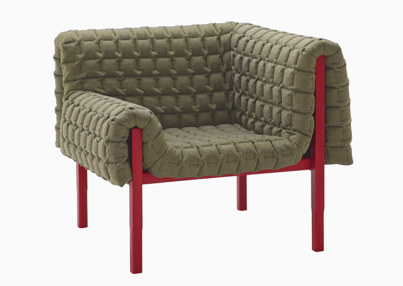 inga sempe expands ruche collection by ligne roset with armchair