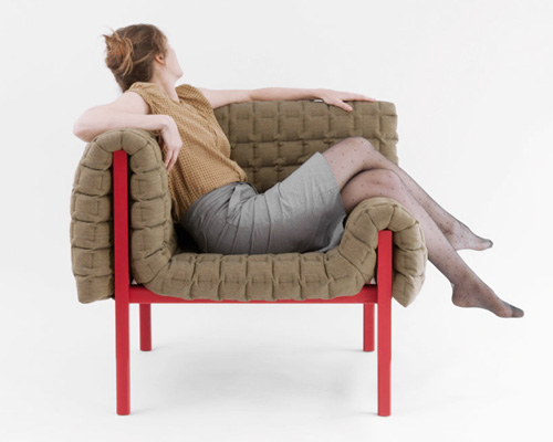 inga sempe expands ruche collection by ligne roset with armchair