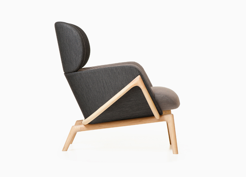 elysia lounge chair by luca nichetto for de la espada