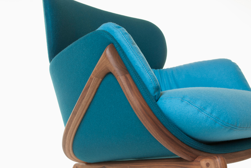 elysia lounge chair by luca nichetto for de la espada