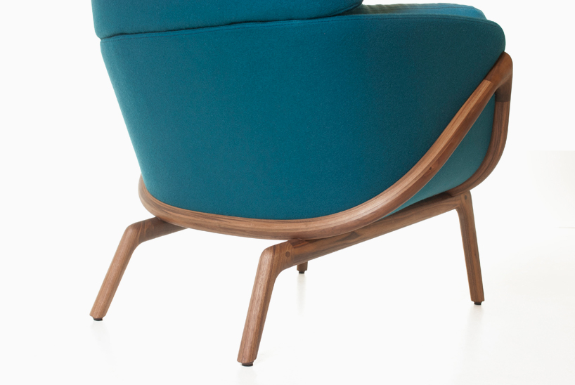 elysia lounge chair by luca nichetto for de la espada
