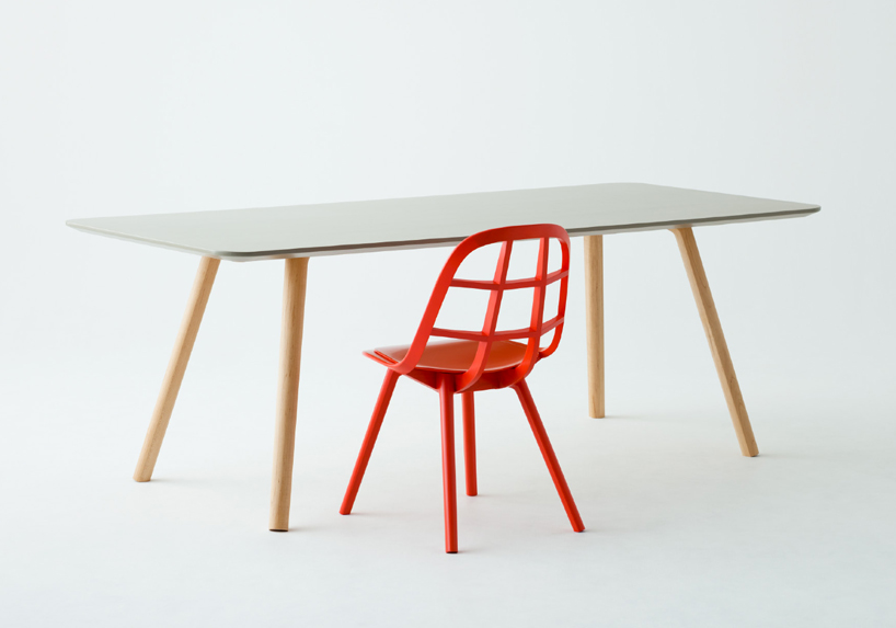 MEETEE nadia furniture collection by jin kuramoto studio for matsuso-T designboom