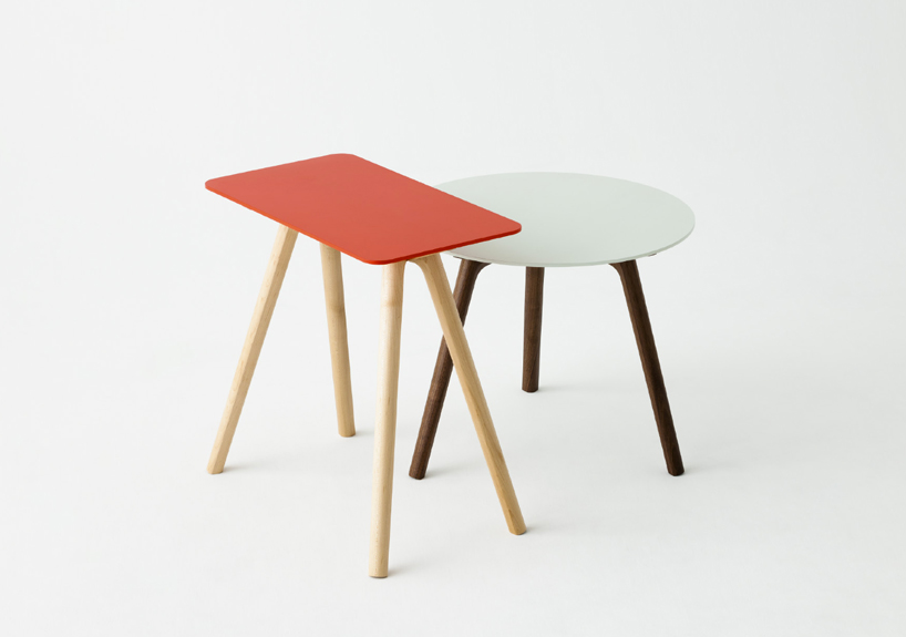 MEETEE nadia furniture collection by jin kuramoto studio for matsuso-T designboom