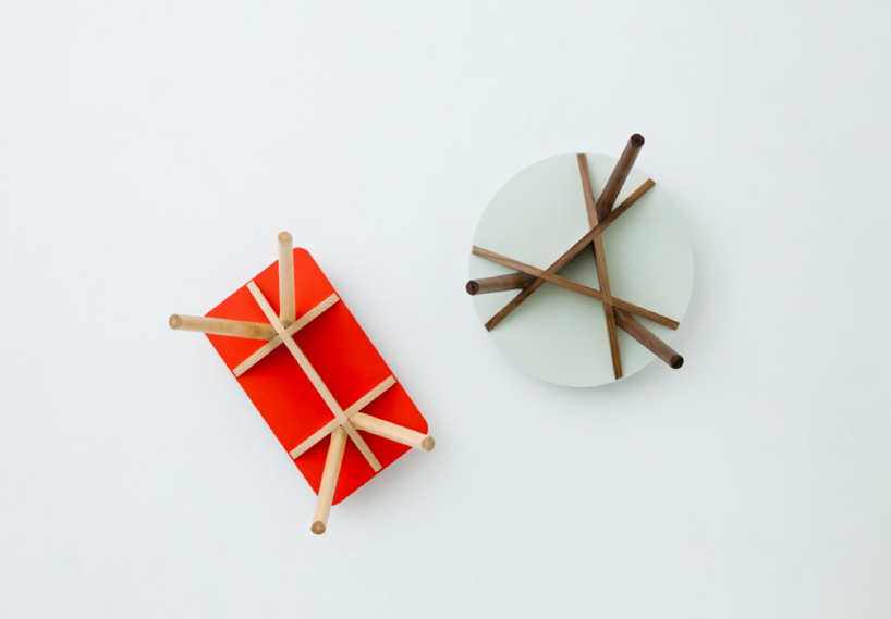 MEETEE nadia furniture collection by jin kuramoto studio for matsuso-T designboom
