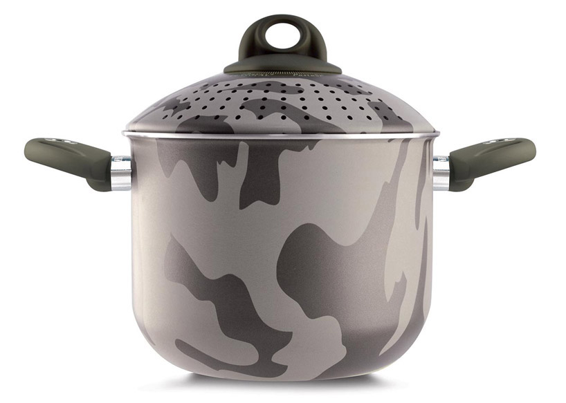 stone, glass, + camo cookware: which pot handles the heat?