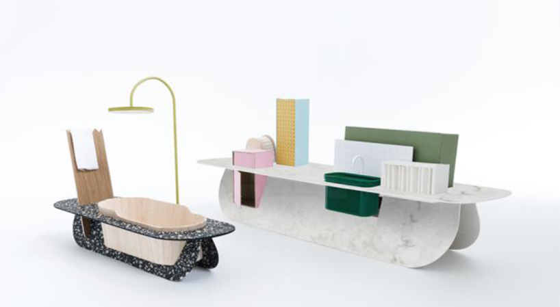 raw edges islands caesarstone designboom