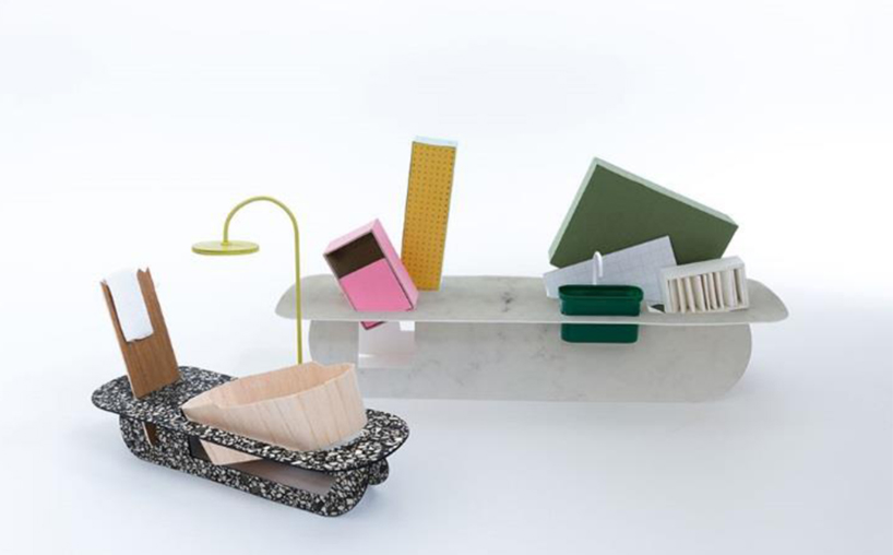 raw edges islands caesarstone designboom