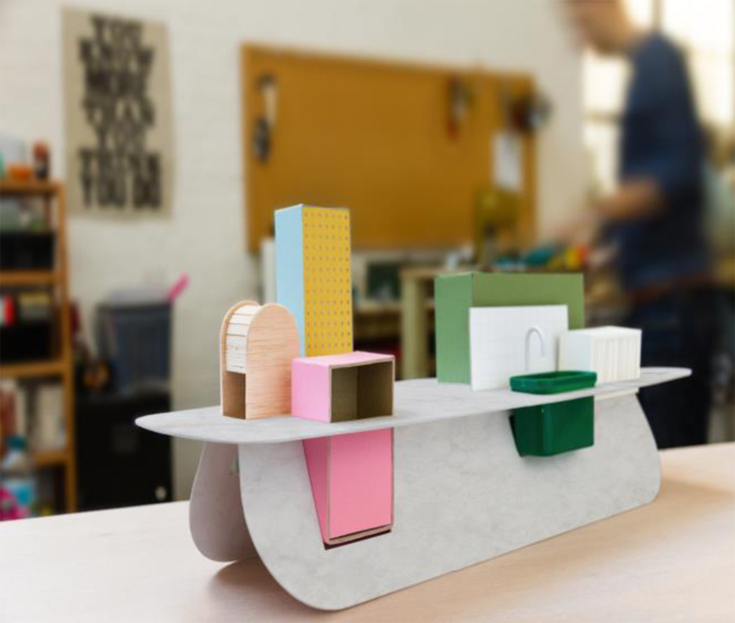 raw edges islands caesarstone designboom