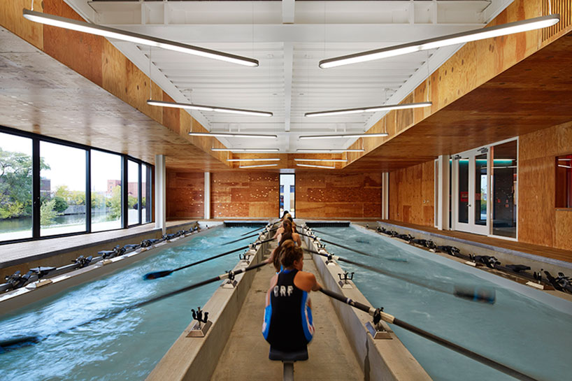 studio gang completes WMS boathouse at clark park, chicago