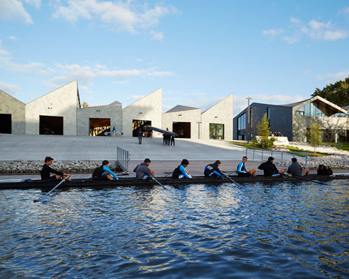 studio gang completes WMS boathouse at clark park, chicago