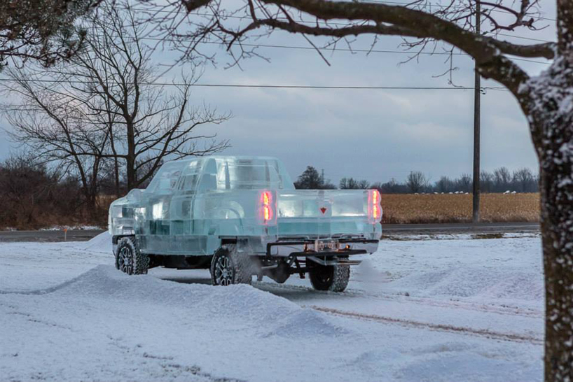 canadian tire builds drivable ice truck - 1