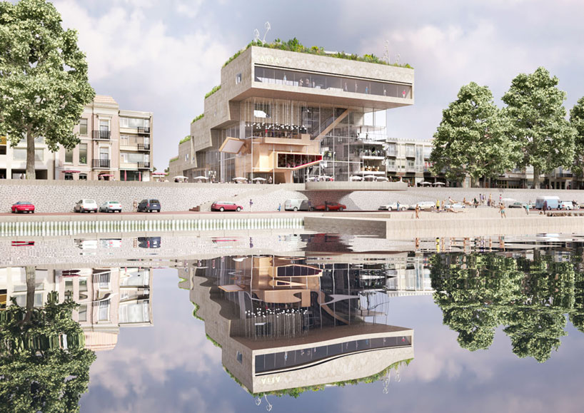 NL architects ArtA cultural center arnhem designboom