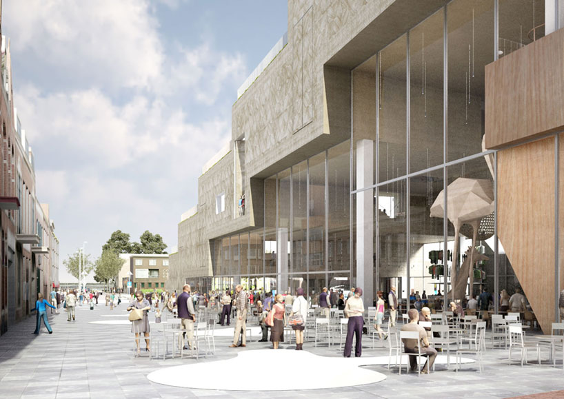 NL architects ArtA cultural center arnhem designboom