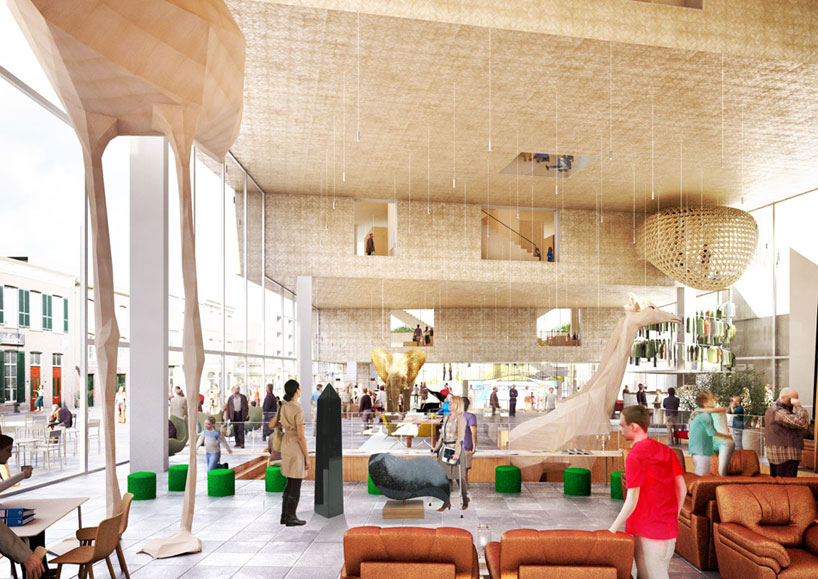 NL architects ArtA cultural center arnhem designboom