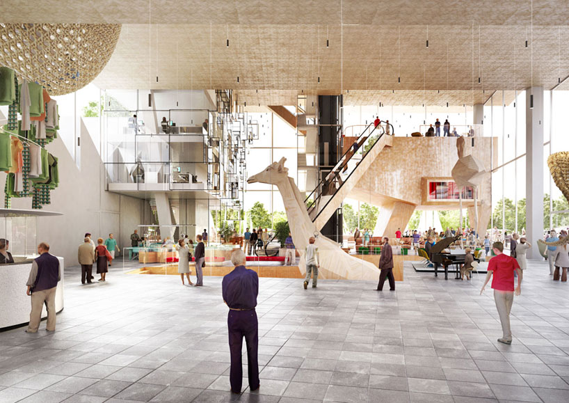 NL architects ArtA cultural center arnhem designboom