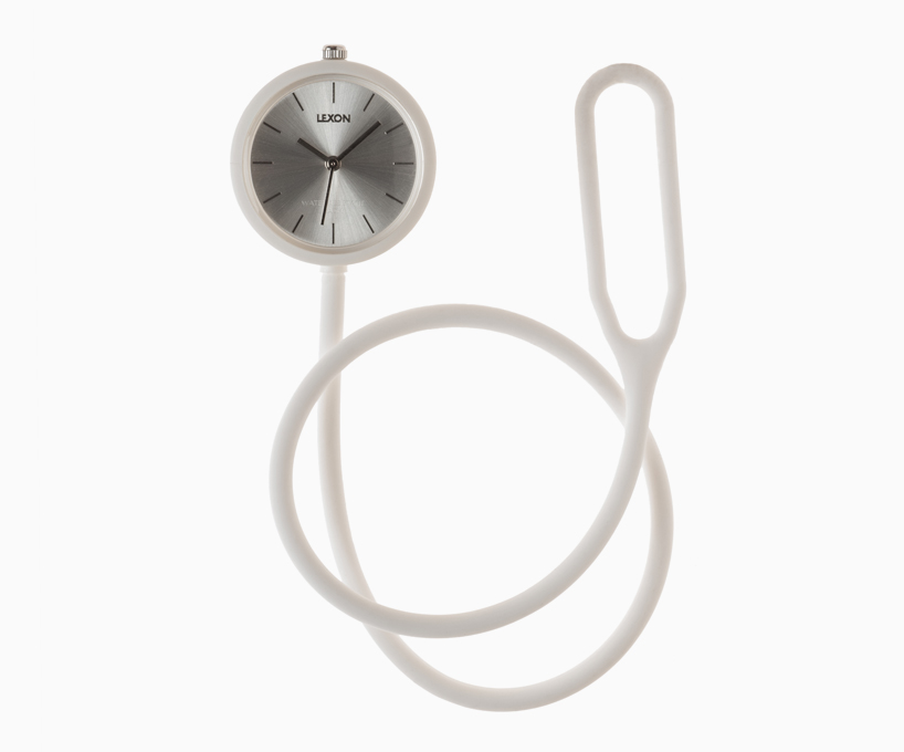 aluminum take time watch for lexon by mathieu lehanneur