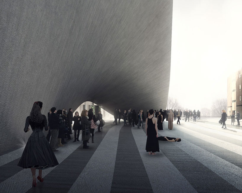 bjarke ingels group ARTA art cluster in arnhem designboom