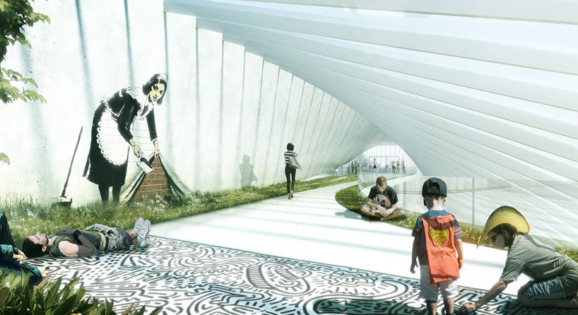 bjarke ingels group ARTA art cluster in arnhem designboom