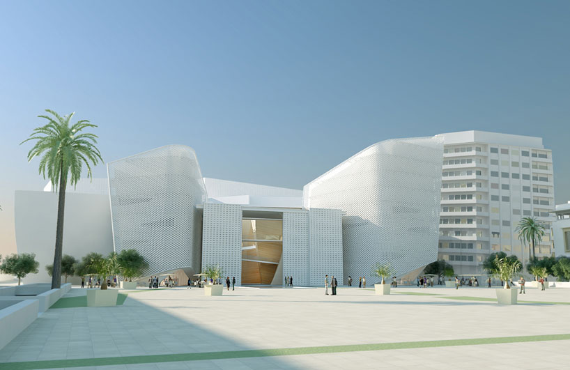 christian de portzamparc casarts morocco designboom