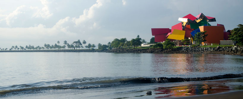 frank gehry biomuseum in panama designboom