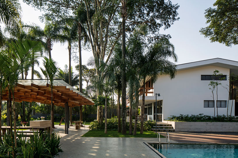 metro arquitetos associados pavilion in sao paulo designboom