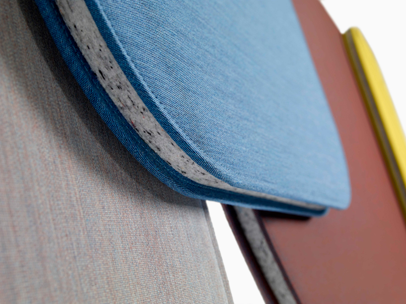 notes suspending sound absorber installation by luca nichetto for offect