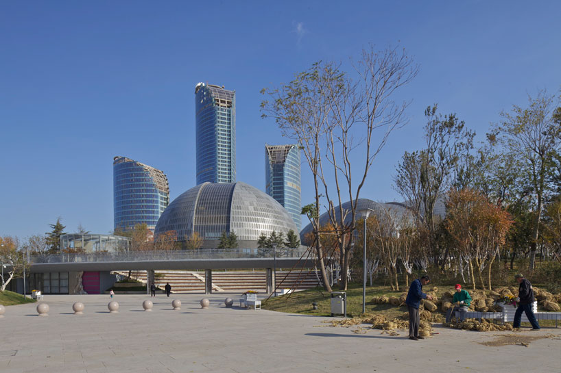 paul andreu architecte jinan grand theater designboom