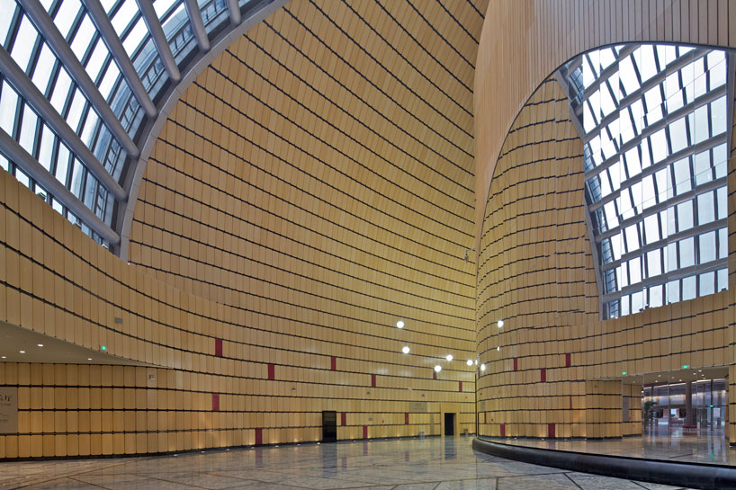 paul andreu architecte jinan grand theater designboom