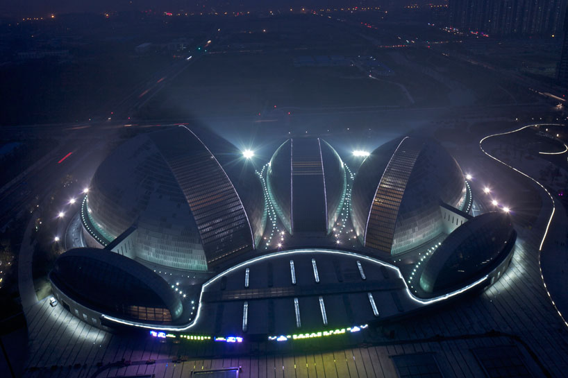 paul andreu architecte jinan grand theater designboom