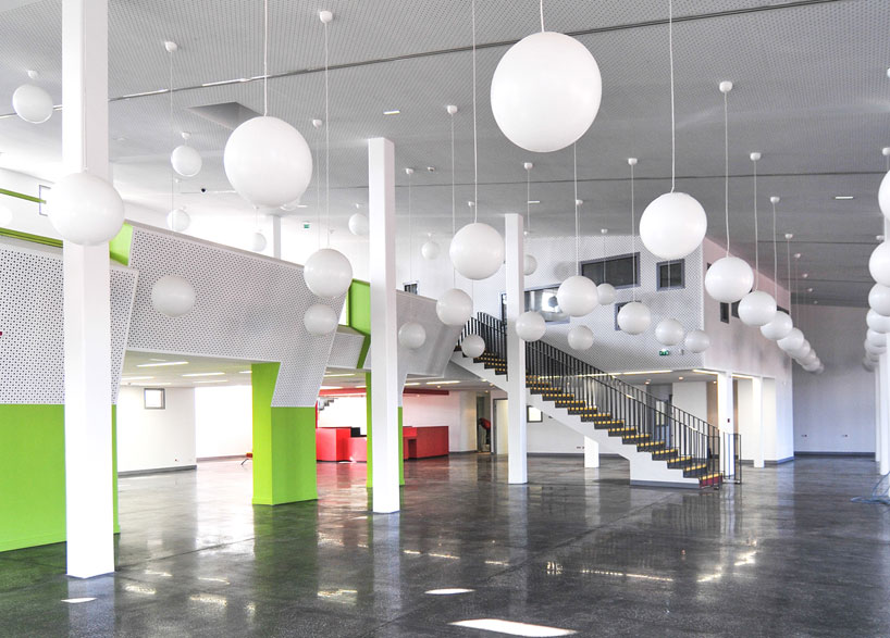 rh+ architecure university library in cayenne designboom