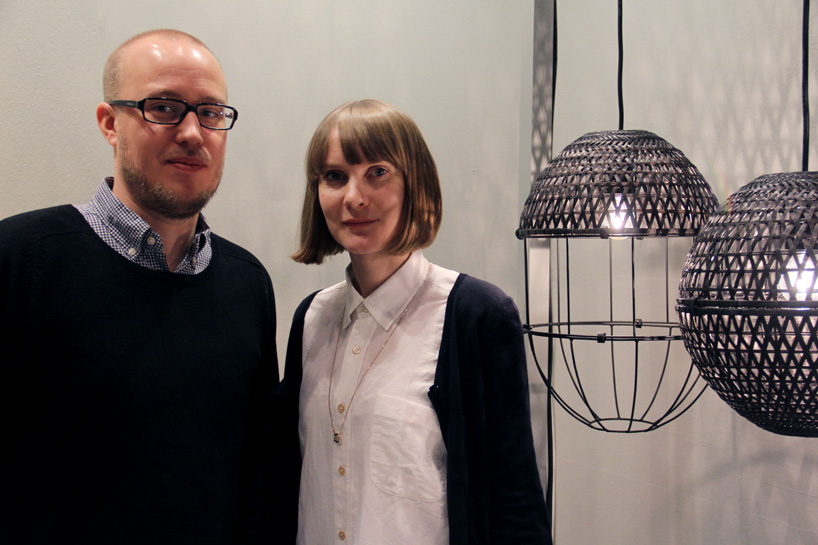 studio ljung ljung bamboo pop lampshade designboom 