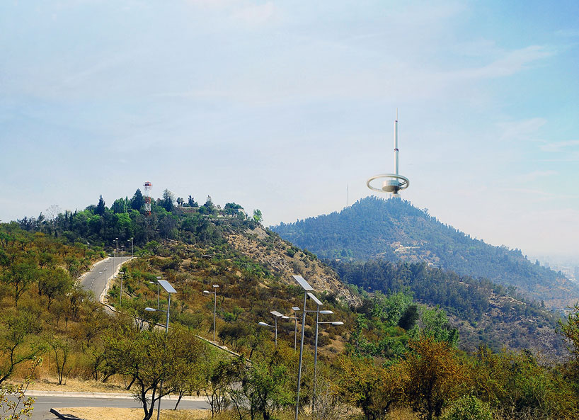 torre antena santiago architects of invention designboom