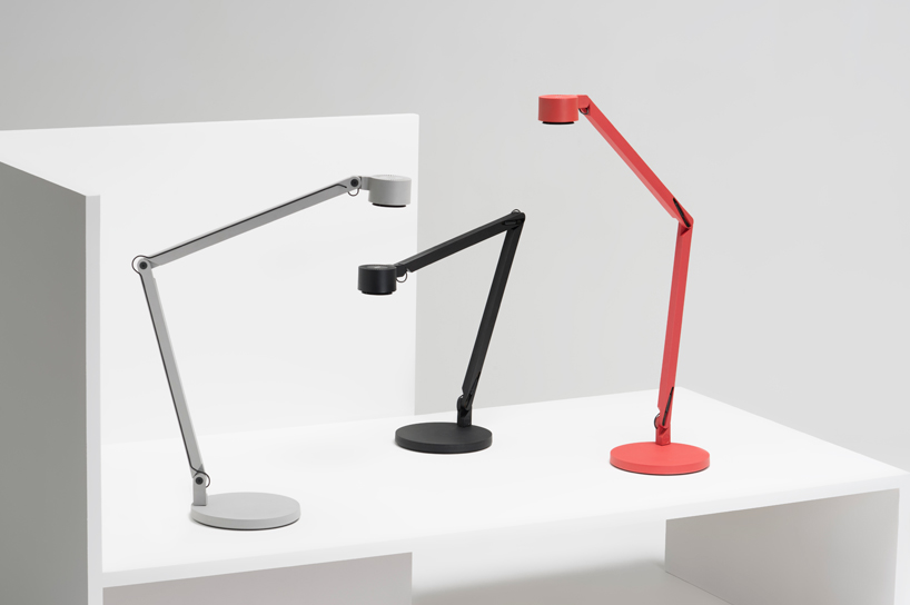 dirk winkel + BASF design bio-polyamide LED table lamp for wästberg