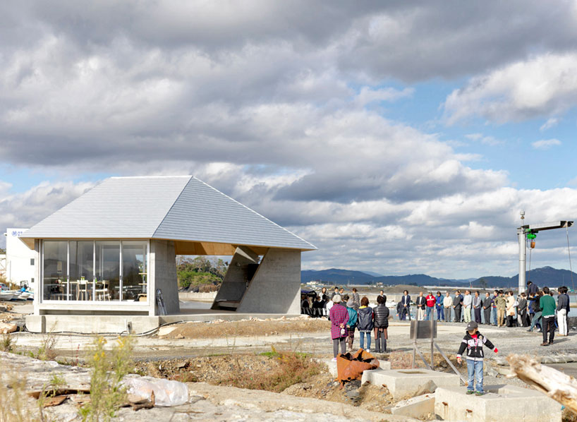 yang zhao home for all in kesennuma designboom