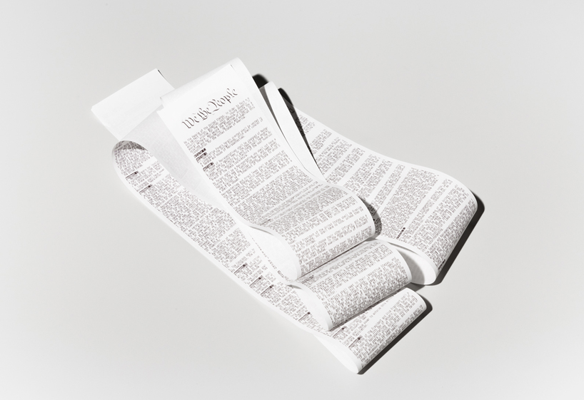 CONSTI2GO receipt printer hacked to print the US consitution in 6 seconds