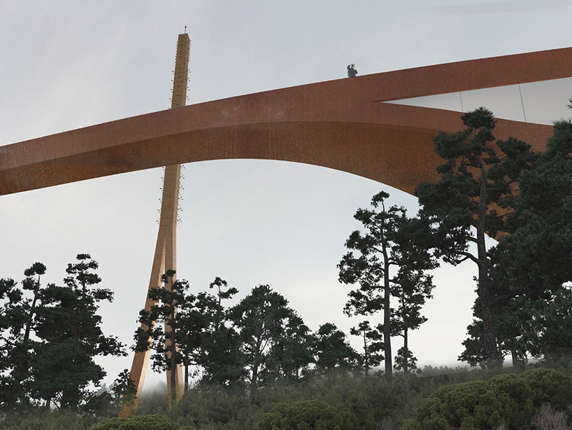 IND powerhouse company canakkale antenna tower competition designboom