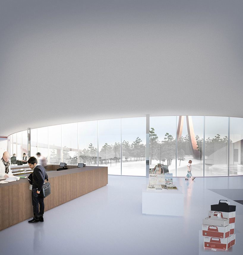 IND powerhouse company canakkale antenna tower competition designboom