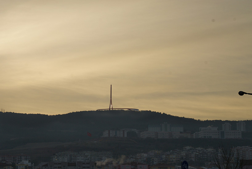 IND powerhouse company canakkale antenna tower competition designboom