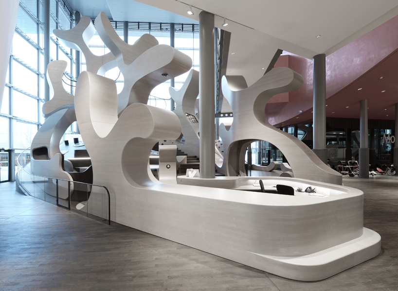 J. mayer H. architects designs interior for children's pedagogical playground at autostadt wolfsburg