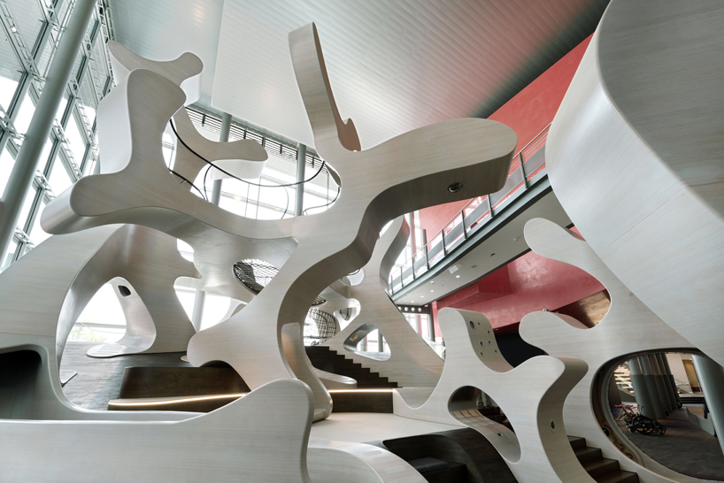 J. mayer H. architects designs interior for children's pedagogical playground at autostadt wolfsburg