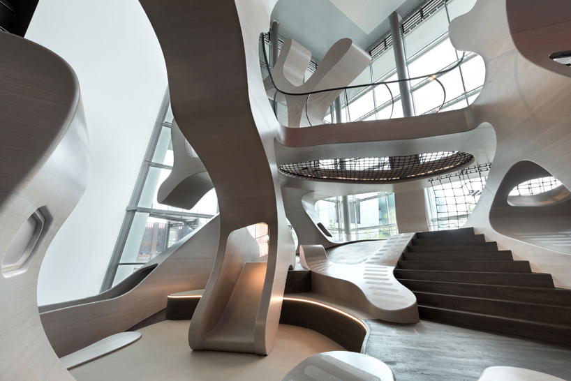 J. mayer H. architects designs interior for children's pedagogical playground at autostadt wolfsburg