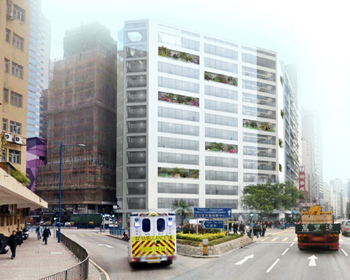 MVRDV converts hong kong warehouse into lofted workspaces