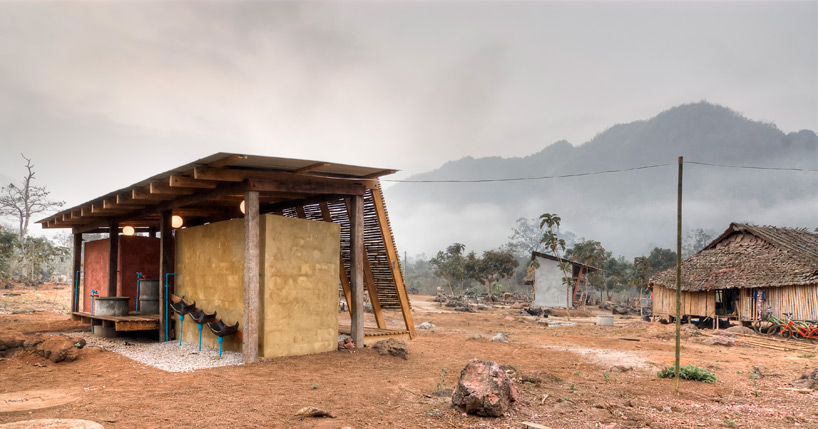 TYIN tegnestue architects safe haven bathhouse designboom