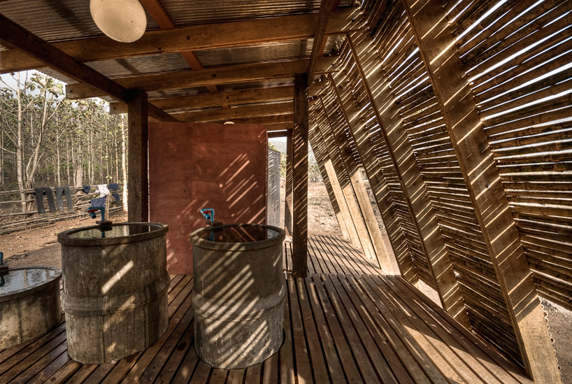 TYIN tegnestue architects safe haven bathhouse designboom
