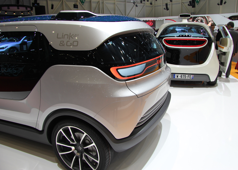 AKKA link&go 2.0 electric driverless concept car for the city of the future